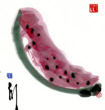 Load image into Gallery viewer, Watermelon Uncensored PRINT 33x52 cm (13.0x20.4 in)