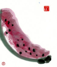 Load image into Gallery viewer, Watermelon Uncensored PRINT 33x52 cm (13.0x20.4 in)