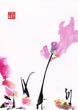 Load image into Gallery viewer, Pink Fire Flowers PRINT 28x40 cm (11.0x15.7 in)
