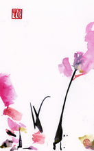 Load image into Gallery viewer, Pink Fire Flowers PRINT 28x40 cm (11.0x15.7 in)