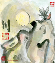 Load image into Gallery viewer, Bright Fall Moonlight 20x29 cm PRINT 20x29 cm (11.8x11.4 in)
