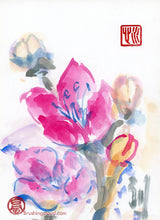 Load image into Gallery viewer, Flower Pink Flower PRINT 20x29 cm (7.9x11.4 in)
