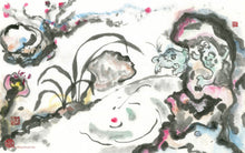 Load image into Gallery viewer, Frog Tales PRINT 53x33 cm (20.7x13.0 in)
