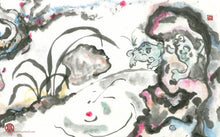 Load image into Gallery viewer, Frog Tales PRINT 53x33 cm (20.7x13.0 in)
