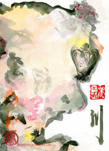 Load image into Gallery viewer, Happy Ganoderma Cliff PRINT 20x29 cm (7.9x11.4 in)
