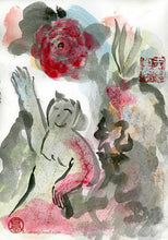 Load image into Gallery viewer, Under the Red Rose PRINT 20x29 cm (7.9x11.4 in)
