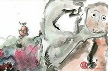 Load image into Gallery viewer, Happy in Nature PRINT 40x29 cm (5.7x11.4 in)
