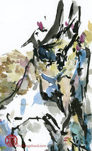 Load image into Gallery viewer, Leaping Bird PRINT 23x33 cm (9.0x13.0 in)
