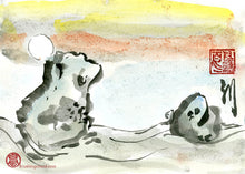 Load image into Gallery viewer, Sea Sunset PRINT 29x20 cm (11.4x7.9 in)

