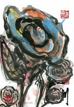 Load image into Gallery viewer, Winding Flower PRINT 23x33 cm (9.0x13.0 in)
