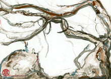 Load image into Gallery viewer, Winter Tree PRINT 29x20 cm (11.4x7.9 in)
